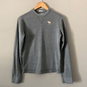 Abercrombie kids waffle weave tee | XL